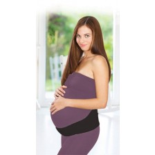 Придържащ колан за бременни BabyJem - Black, размер XL -1