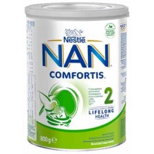 Преходно мляко на прах Nestle Nan - Comfortis 2, 800 g