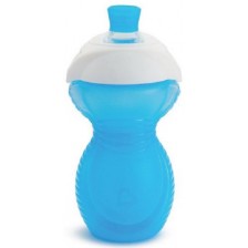 Преходна чаша с мек накрайник Munchkin - 296 ml, синя -1