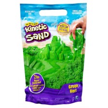 Кинетичен пясък Kinetic Sand - Зелен, 907 g -1