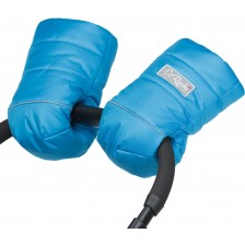 Универсални ръкавици за количка с вълна ДоРечи - Сини -1