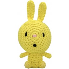 Ръчно плетена играчка Wild Planet - Заек, 12 cm