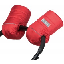 Универсални ръкавици за количка с вълна ДоРечи - Червени -1