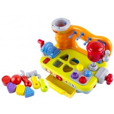 Работилница за деца Hola Toys, със звуци и светлини -1