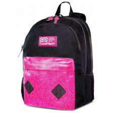 Ученическа раница Cool Pack Hippie - Pink Glitter -1