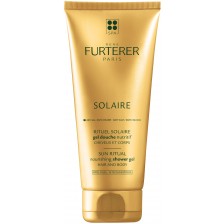 René Furterer Solaire Подхранващ душ-гел за коса и тяло след слънце, 200 ml