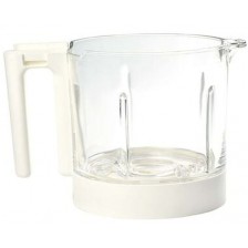 Резервна стъклена кана Beaba - Babycook Neo, 1.250 ml, бяла -1