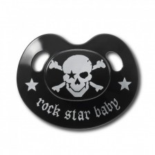 Rock Star Baby Залъгалка Пират силикон, в кутийка р-р 2  90243 -1