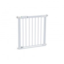 Safety 1st Универсална метална преграда за врата с плоско дъно Бяла -1