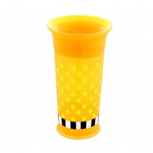 Неразливаща чаша за лесен преход Sassy, 266 ml, oранжева -1
