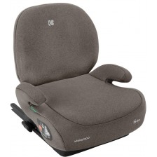 Седалка за кола KikkaBoo - i-Boost, i-Size, IsoFix, 125-150 cm, Brown -1