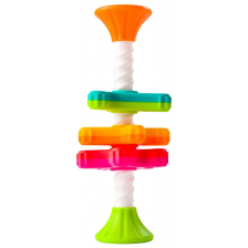 Сензорна играчка Tomy Fat Brain Toys - Мини въртележка -1