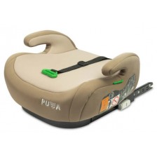 Седалка за кола Caretero - Puma, I-Size, IsoFix, 125-150 cm, Beige -1