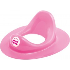 Седалка за тоалетна чиния OK Baby - Ерго, розова