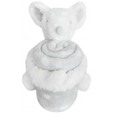 Сет играчка с одеяло KikkaBoo - Joyful Mice -1