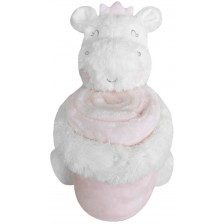 Сет играчка с одеяло KikkaBoo - Hippo Dreams -1