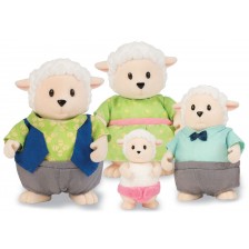 Комплект фигурки Battat Lil' Woodzeez - Семейство овчици