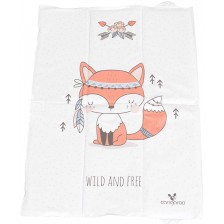 Сгъваема подложка за повиване Cangaroo - Wild and free Fox
