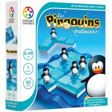 Детска логическа игра Smart Games Originals Kids Adults - Пингвини на леда -1