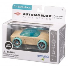 Сглобяема дървена кола Play Monster Automoblox - Mini C11 Nebulous