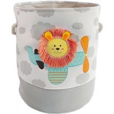 Сгъваем кош за съхранение на играчки и дрехи Ginger Home - Lion