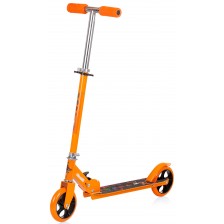 Сгъваем детски скутер Chipolino - Шарки, оранжев -1