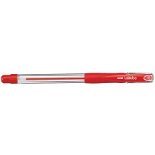 Химикалка Uniball Lakubo Fine – Червен, 0.7 mm -1