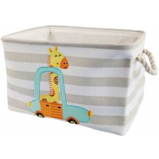 Сгъваема кутия за съхранение на играчки и дрехи Ginger Home - Жираф -1