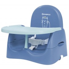 Сгъваем преносим стол за хранене Babymoov - Blue Cat -1