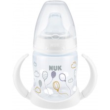 Шише NUK First Choice - С накрайник за сок, TC, РР, 150 ml, бяло