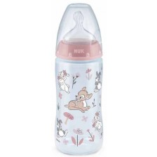Шише NUK First Choice - Temperature control, PP, 300 ml, Bambi -1