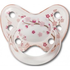 Силиконова залъгалка с ринг Baby-Nova - Dentistar Art , размер 3, розова -1