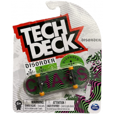 Скейтборд за пръсти Tech Deck - Disorder Chaos, райета -1