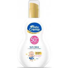 Слънцезащитно спрей мляко Baby Crema - SPF 50+, 150 ml