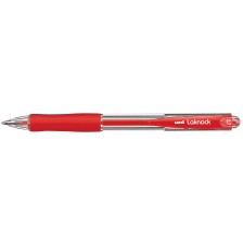 Автоматична химикалка Uniball Fine – Червен, 0.7 mm -1