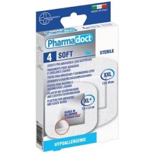 Soft Стерилни пластири, 2 размера, 4 броя, Pharmadoct -1