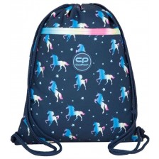 Спортна торба Cool Pack Blue Unicorn - Vert, за момиче