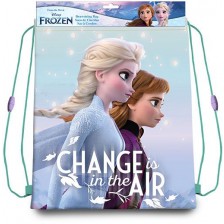 Спортна торба Kids Licensing - Frozen 2, 40 x 30 cm  -1
