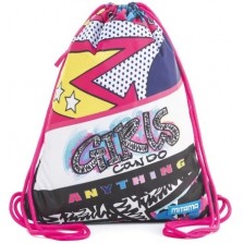 Спортна торба Mitama - Roller Girl, с подарък ключодържател -1