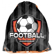 Спортна торба Paso Football - Оранжево-черна