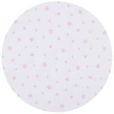 Спален комплект за мини кошара Chipolino - Звезди, розови