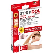 Stop Dol Pain Relief Пластири за болки във врата, 3 броя, Pharmadoct -1