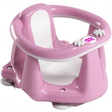 Столче за баня OK Baby - Флипър Еволюшън, розово -1