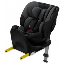 Столче за кола KinderKraft - I-Fix 360°, i-Size, 40-150 cm, Graphite Black