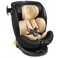 Столче за кола Caretero - Commo, IsoFix, i-Size, 40-150 cm, Beige -1