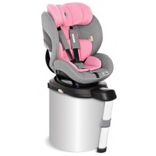 Стол за кола Lorelli - Proxima, IsoFix, i-Size, 40-105 cm, Pink & Grey -1