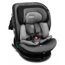 Столче за кола Caretero - Mokki, i-Size, IsoFix, 40-150 cm, Grey -1