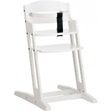 Столче за хранене BabyDan - DanChair, бяло -1