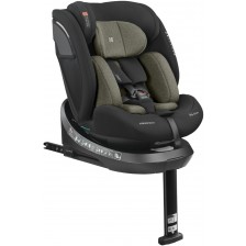 Стол за кола KikkaBoo - i-Orbit, IsoFix, i-Size, 40-150 cm, Army Green