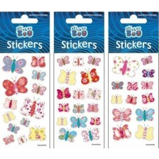 Стикери Sticker Boo - пеперуди № 3, асортимент	 -1